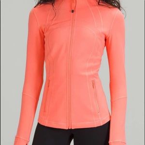 raspberry cream lulu define jacket